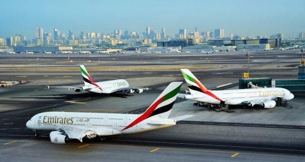 طيران الإمارات تحول أسطولها بالكامل إلى طرازات آيرباص 380 وبوينج 777