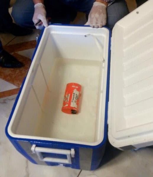 بالصور.. لجنة التحقيق تتسلم الصندوقين الأسودين لطائرة مصر للطيران للفحص واستخراج البيانات