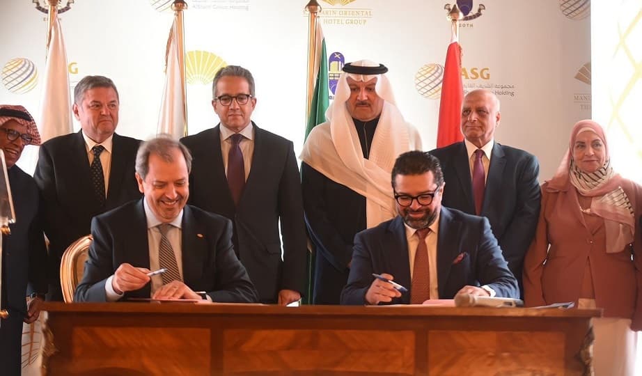 توقيع عقد إدارة وتشغيل فندق شبر التاريخي بالقاهرة مع مجموعة ماندارين أورينتال العالمية