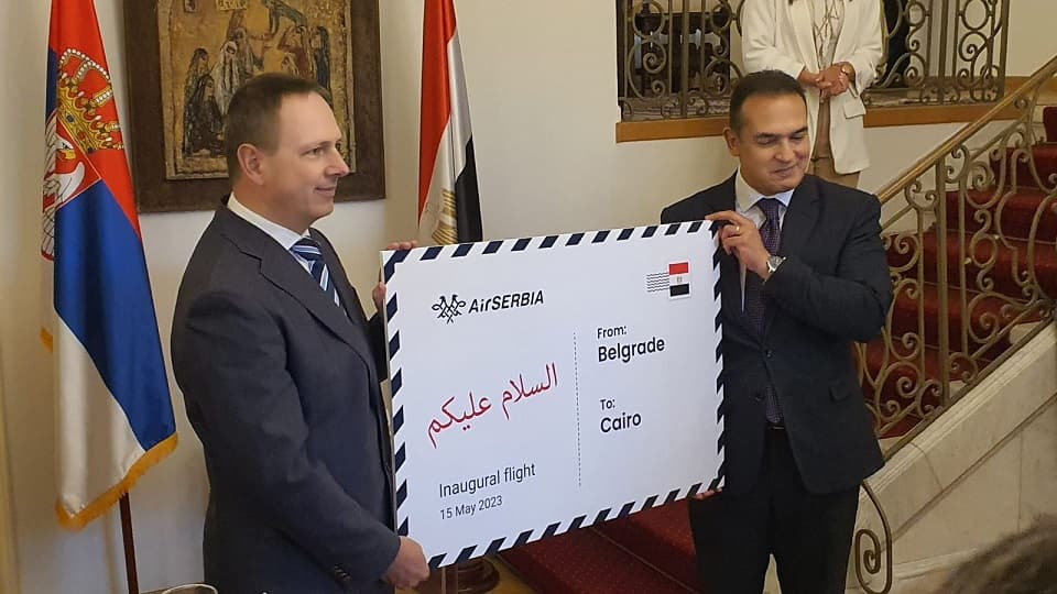 عودة تشغيل رحلات الطيران المباشرة بين القاهرة وبلجراد في صربيا بدءا من 15 مايو