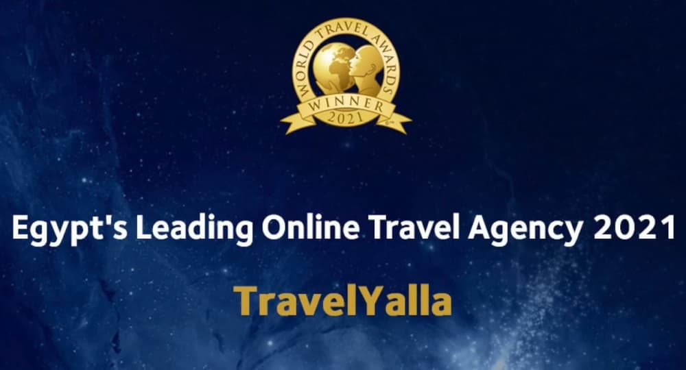 "ترافل يلا" تفوز بجائزة أفضل شركة سياحة أونلاين في مصر لعام 2021