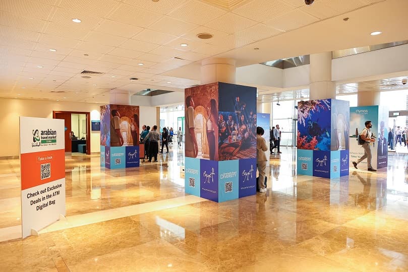 تحت عنوان "تنوع لايضاهي".. إطلاق حملة ترويجية للمقصد السياحي المصري في معرض ATM 2025 بدبي.. بالصور