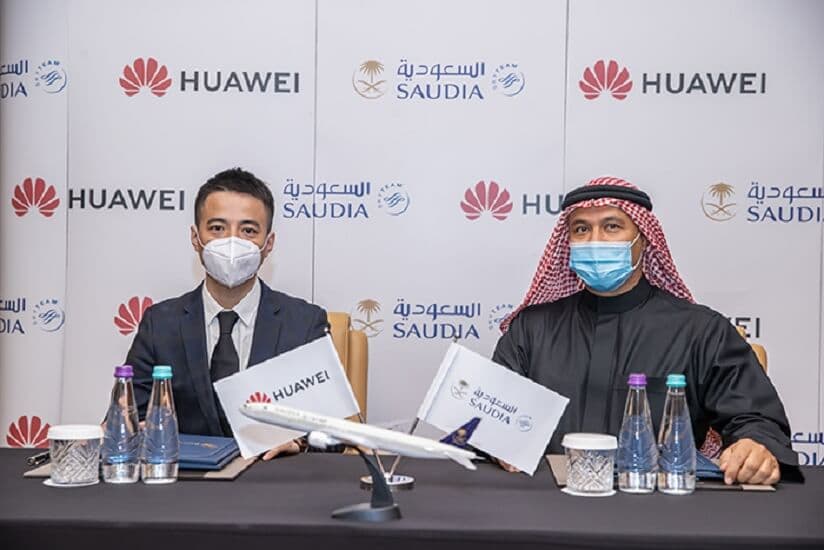 الخطوط السعودية تتفق على إدراج تطبيقها في متجر "هواوي" الإلكتروني