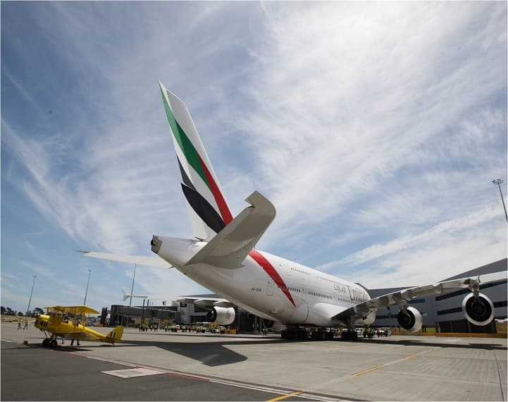 طيران الإمارات تستأنف تشغيل رحلاتها إلى نيوزيلندا بطائرة إيرباص A380.. بالمواعيد