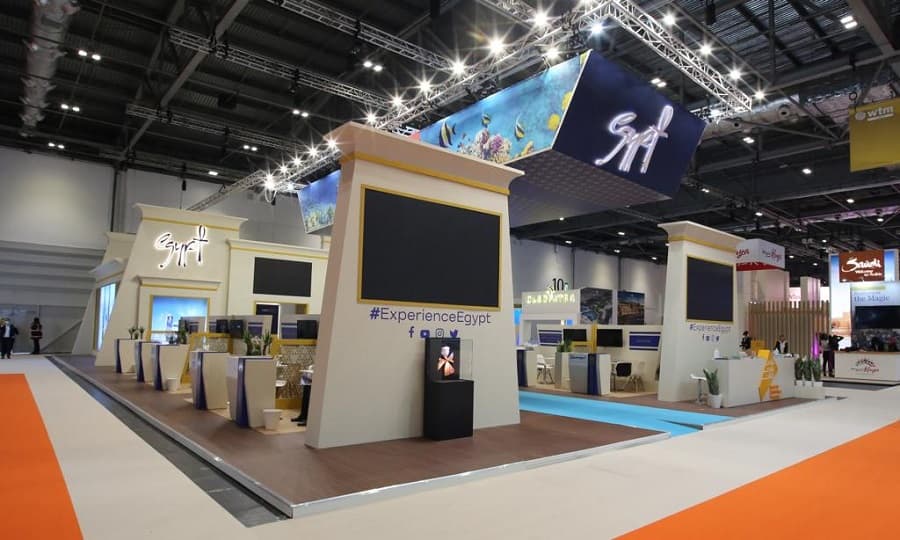 تفاصيل الجناح المصري المشارك في بورصة لندن الدولية للسياحة WTM 2021