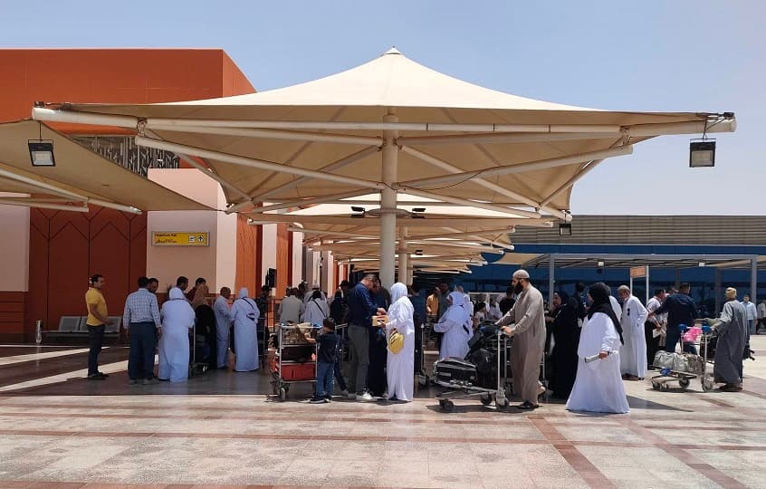 مصر للطيران تسير 17 رحلة إلى الأراضي المقدسة اليوم الأربعاء بموسم الحج 1444هـ