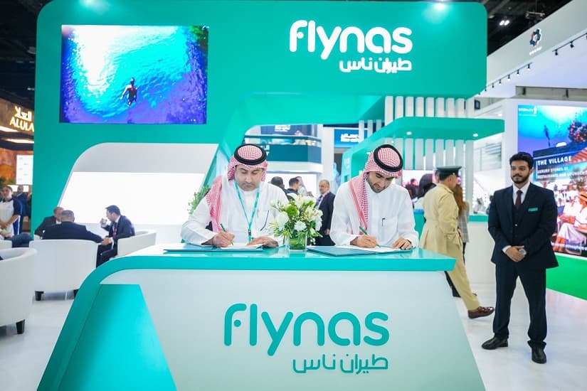 "تطبيق المطار" السعودي يوقع اتفاقية مع "طيران ناس" لزيادة مبيعات تذاكر رحلات السفر