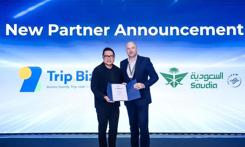 الخطوط السعودية تبرم شراكة مع "Trip.Biz" لتطوير إدارة رحلات الأعمال
