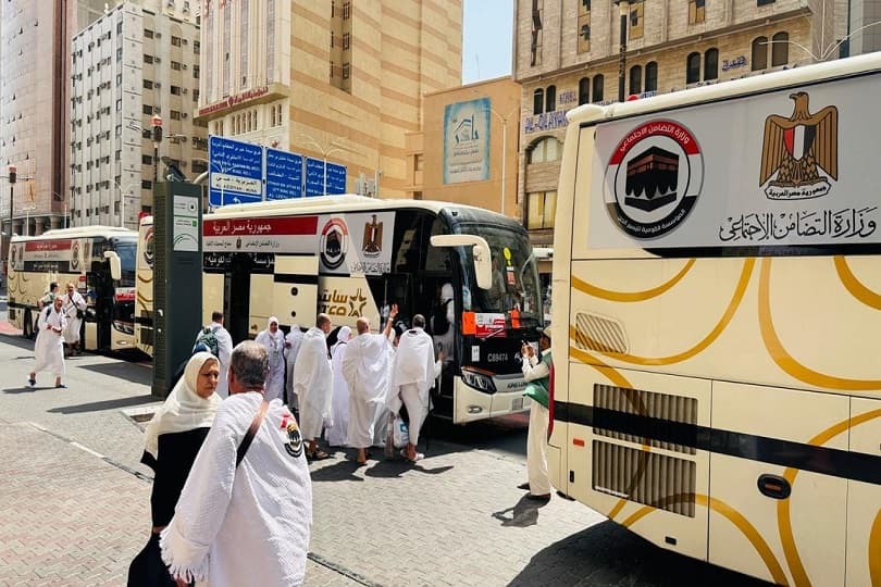 التضامن: نجاح خطة تصعيد حجاج الجمعيات الأهلية إلى جبل عرفات بموسم الحج 1444هـ