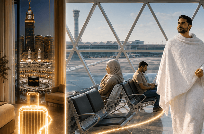 الخطوط السعودية تتيح خدمة "حج بلا أمتعة" بالتعاون مع "نسك" و"HalaBag" خلال موسم الحج 1447هـ
