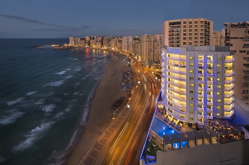 هيلتون إسكندرية كورنيش من أفضل 10 فنادق بأوروبا وأفريقيا في الارتقاء بالخدمة والحفاظ على البيئة