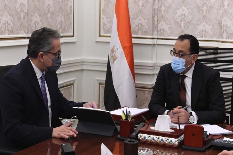 رئيس الوزراء يتابع موقف مشروعات قطاع السياحة والآثار المقرر افتتاحها خلال 2022
