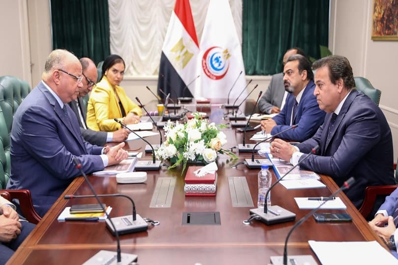 وزير الصحة ومحافظ القاهرة يبحثان إعادة إحياء "كبريتاج حلوان" للنهوض بالسياحة العلاجية