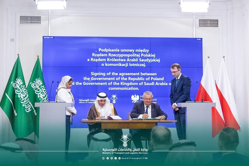 السعودية توقع اتفاقية مع بولندا لزيادة عدد الرحلات الجوية بين البلدين