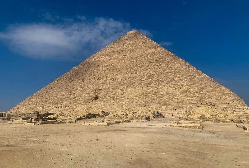 إمكانية رؤية الضلع الجنوبي لهرم خوفو الأكبر كاملا لأول مرة منذ 60 عاما