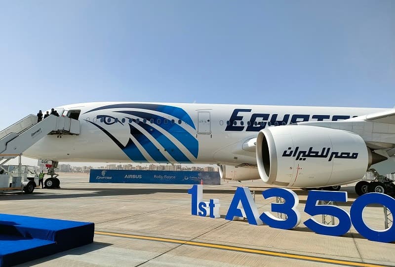 مصر للطيران تطلق خطين جديدين إلى لوس أنجلوس وشيكاغو بالولايات المتحدة بطائرتها A350-900.. بالمواعيد