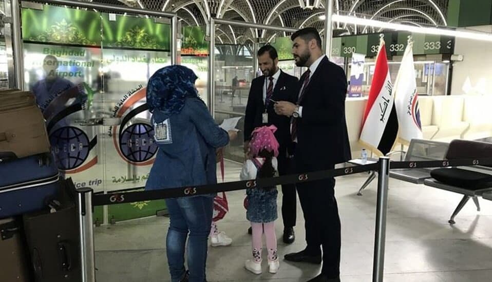 العراق تلزم المسافرين من المواطنين والأجانب بإبراز شهادة تطعيم كورونا برمز IQ