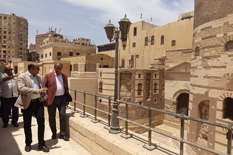 أمين عام "الأعلى للآثار" يتفقد مجمع الأديان بمصر القديمة ومتحف الفن الإسلامي بباب الخلق
