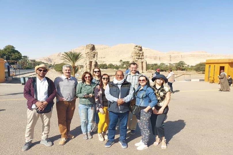 "تنشيط السياحة" تستضيف وفدا صحفيا أوكرانيا لزيارة المدن السياحية المصرية..صور