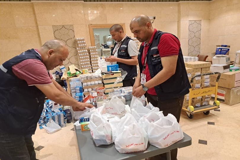 الصحة: فحص 7753 حاجا مصريا في مكة والمدينة.. وتوزيع أدوية على الحجاج قبل المشاعر المقدسة