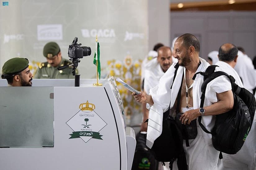 "الجوازات" السعودية: وصول 1.7 مليون حاج من الخارج حتى الأحد 7 ذي الحجة 1444هـ