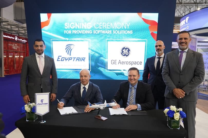 مصر للطيران توقع بروتوكولا مع شركة GE Aerospace الأمريكية للبرمجيات.. تفاصيل