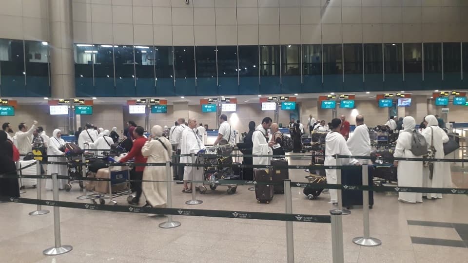 وصول جميع حجاج السياحة المصريين إلى الأراضي المقدسة لأداء مناسك الحج بإجمالي 41 ألف حاج