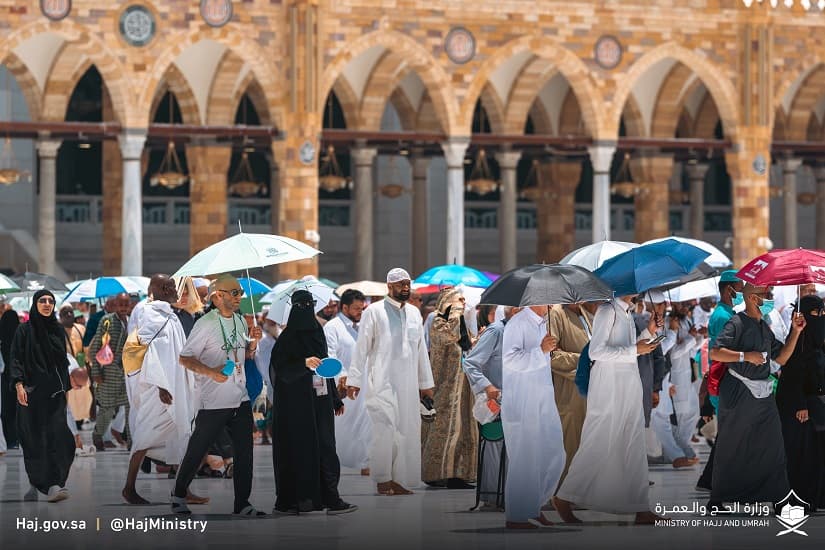"الحج" السعودية تصدر 2 مليون بطاقة "نسك" للحجاج والعاملين بموسم الحج 1445هـ.. تفاصيل