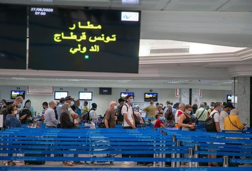 تونس تلغي الحجر الصحي الإجباري للقادمين من مطارات ليبيا اعتبارا من اليوم
