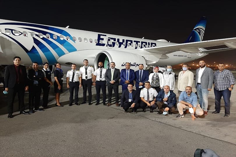 مصر للطيران تتسلم الطائرة الأخيرة في صفقة إيرباص من طراز A220-300
