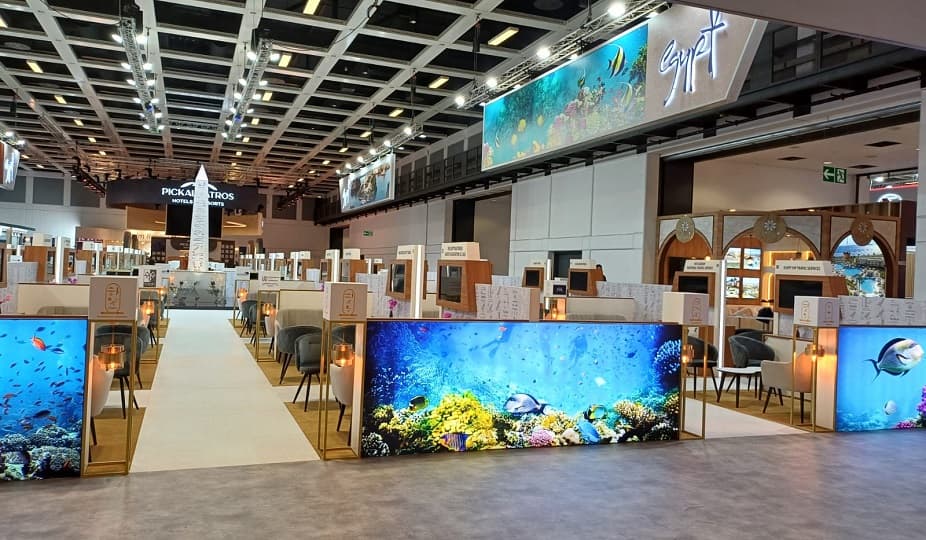 وزير السياحة يفتتح الجناح المصري المشارك في بورصة برلين السياحية ITB 2024