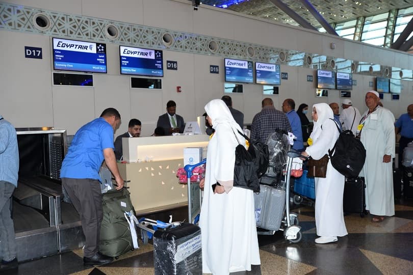 مصر للطيران تسير غدا الخميس 19 رحلة لعودة الحجاج بعد انتهاء موسم حج 1446هـ