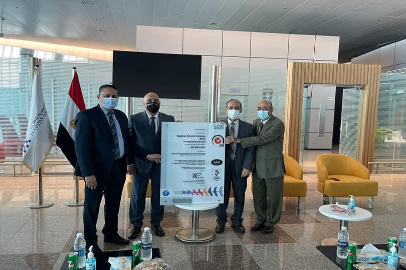 مطار الغردقة الدولي يحصل على تجديد شهادة الأيزو لمدة 3 سنوات