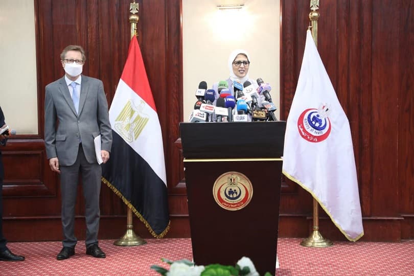 "الصحة": ألمانيا تدعم مصر بـ2.3 مليون جرعة من لقاحات كورونا اليومين الماضيين