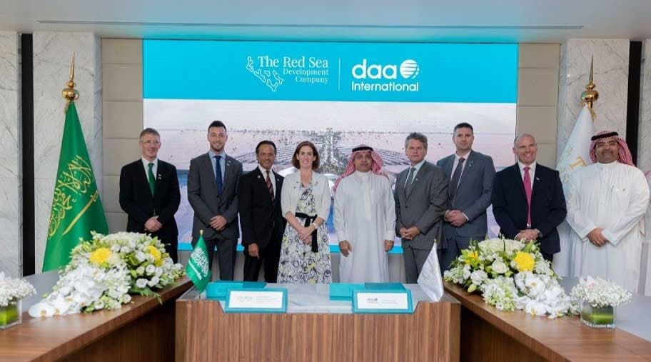 "البحر الأحمر للتنمية" السعودية تتفق مع "DAA International" لإدارة وتشغيل مطار البحر الأحمر الدولي