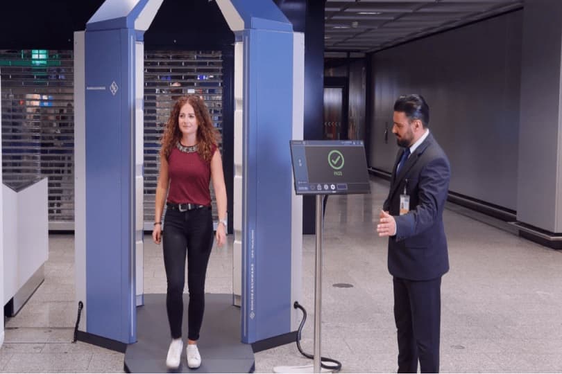 "فرابورت" الألمانية: اختبار أول ماسح ضوئي أمني للركاب في العالم بمطار فرانكفورت
