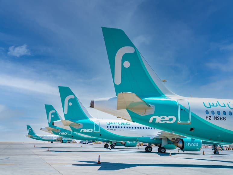"طيران ناس" تتسلم 5 طائرات إيرباص A320neo جديدة خلال شهر لترفع أسطولها إلى 56 طائرة