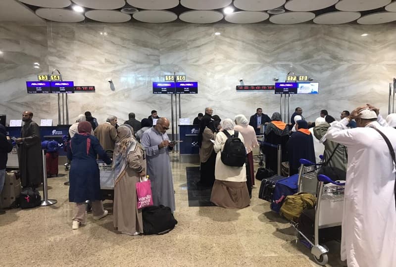 انطلاق أولى الرحلات الدولية من مطار سفنكس إلى جدة بالسعودية اليوم