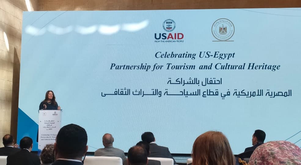السفيرة الأمريكية بالقاهرة: إنفاق 140 مليون دولار للحفاظ على الآثار المصرية خلال 30 عاما
