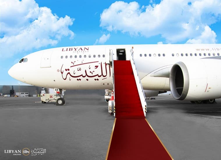 مطار القاهرة يستقبل أولى رحلات الخطوط الليبية من طرابلس بعد توقف 7 سنوات