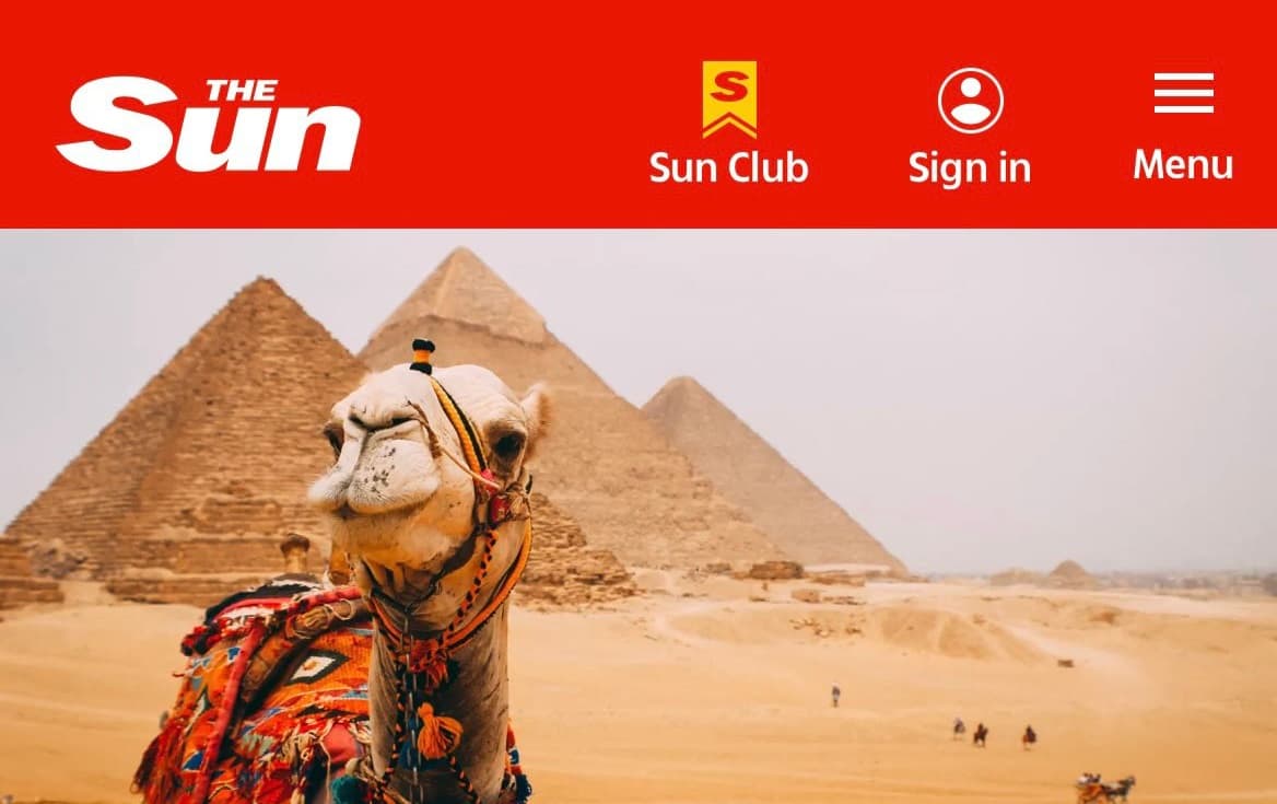 The Sun: اتحاد شركات السياحة البريطانية يدرج مصر ضمن أفضل 10 وجهات سياحية خلال 2026