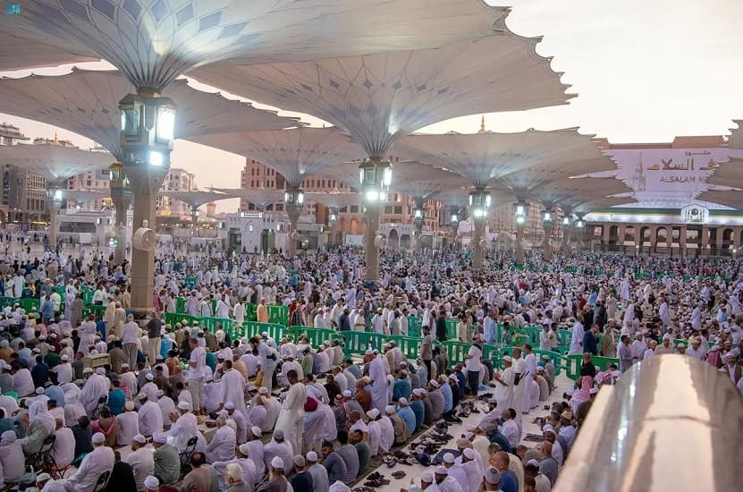 السعودية: المدينة المنورة تستقبل 327 ألف حاج حتى أمس بموسم الحج 1444هـ