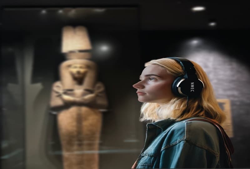 المتحف القومي للحضارة المصرية يطلق خدمة المرشد الصوتي لزائري قاعة المومياوات الملكية