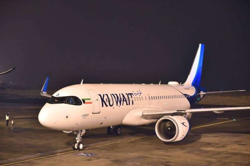 الخطوط الكويتية تسلمت سادس طائرة "إيرباص A320neo"