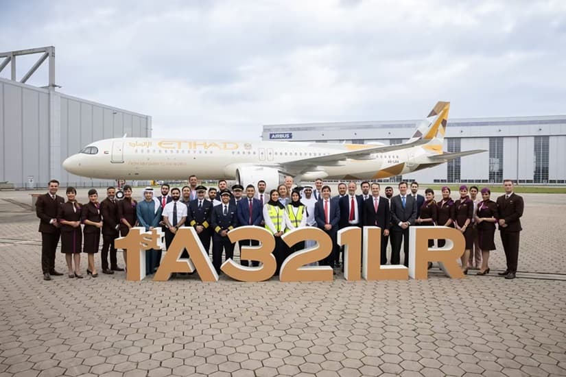 "الاتحاد للطيران" الإماراتية تتسلم أولى طائرات إيرباص A321LR ضمن صفقة تشمل 30 طائرة