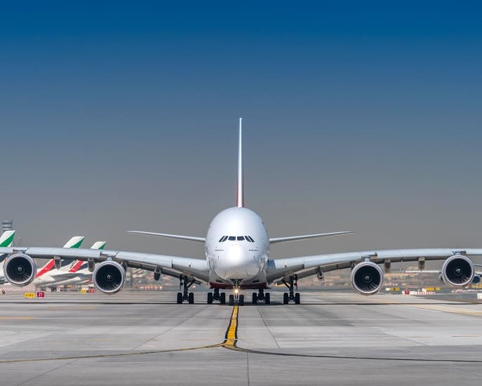 طيران الإمارات تشغل طراز إيرباص A380 على إحدى رحلاتها اليومية إلى إسطنبول