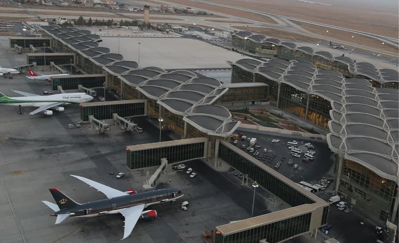مطار الملكة علياء بالأردن يستقبل 4.4 مليون مسافر خلال النصف الأول من 2025 بزيادة 6%