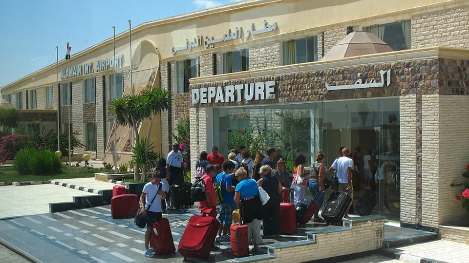 مطار العلمين يستعد لاستقبال رحلات الخطوط الجوية بعد تطويره بدءا من مارس المقبل
