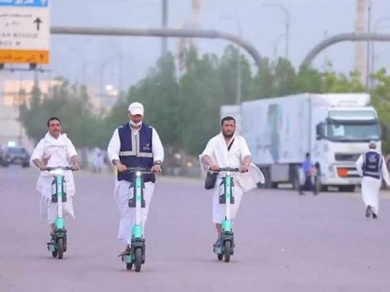 السعودية تسمح بالتنقل بالاسكوتر والدراجات الهوائية في المشاعر المقدسة خلال الحج والعمرة