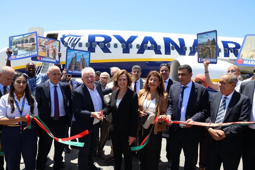 "ريان إير" الأيرلندية تفتتح محطتها في طنجة بالمغرب وتطلق رحلات إلى 13 وجهة جديدة